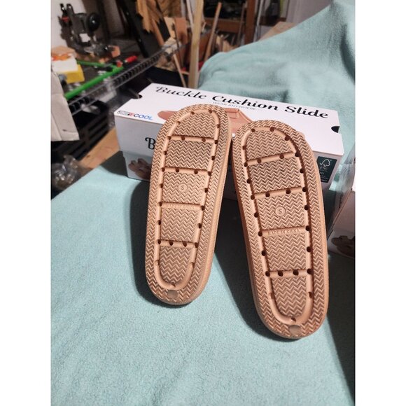 32 Degrees Women's Buckle Cushion Slide Orange S - Picture 7 of 7